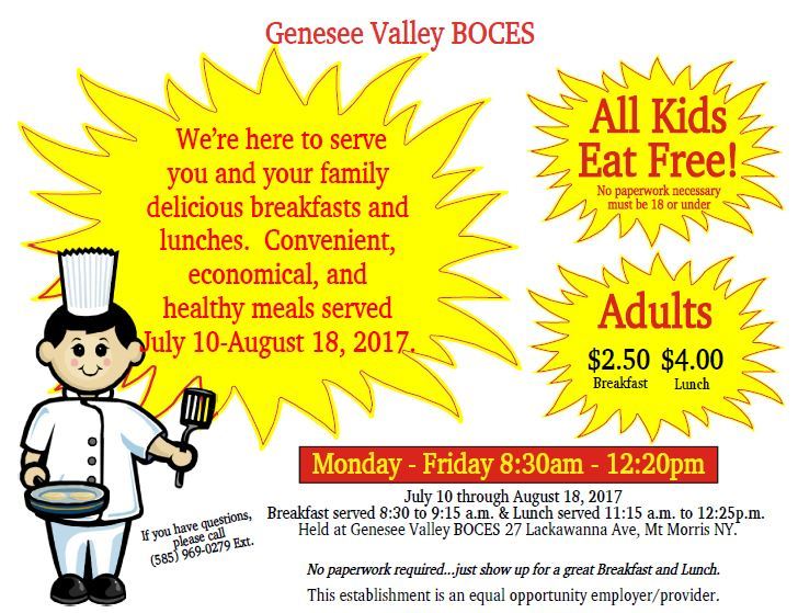 Kids Eat Free at the May Center