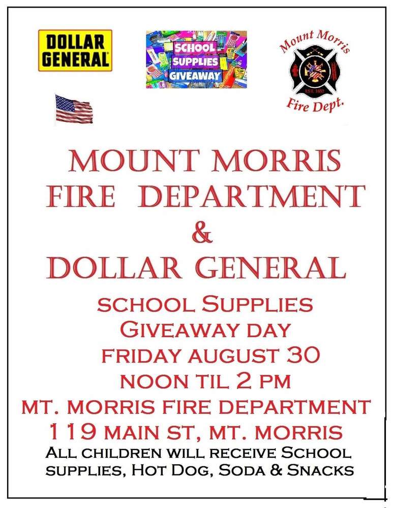 School Supplies Giveaway Day!