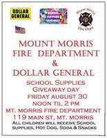 School Supplies Giveaway Day!
