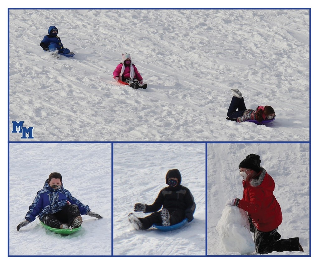 fourth grade sledding