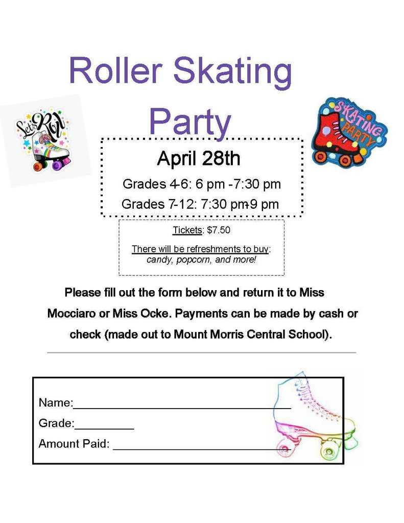roller skating party
