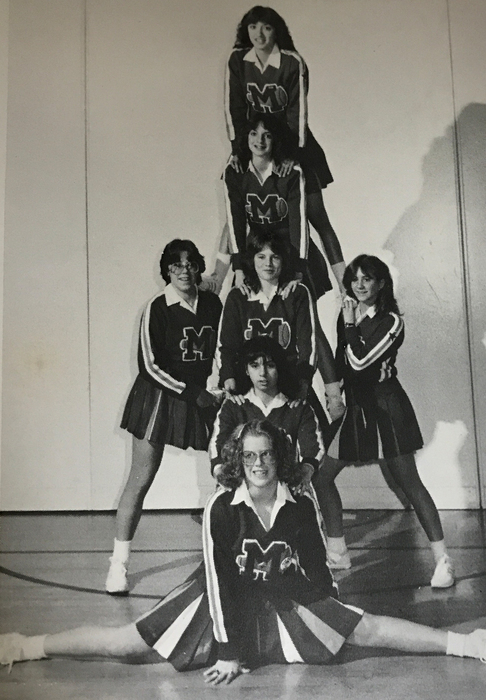 1982 cheer squad